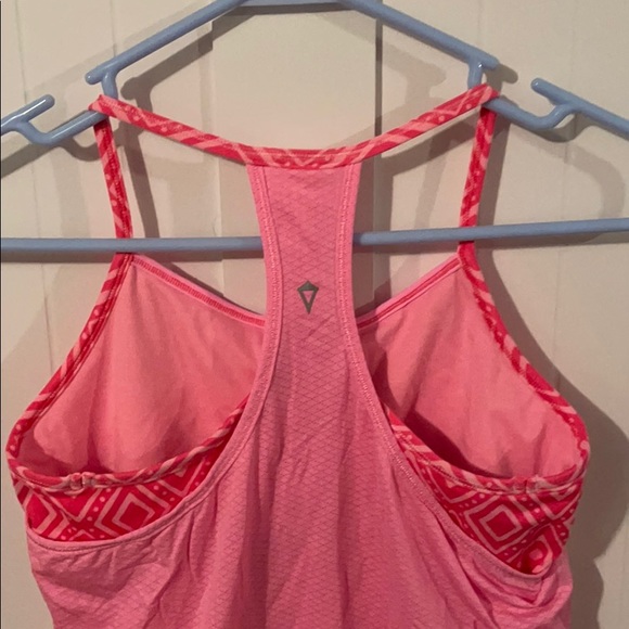 Ivivva 14 double Dutch tank top shirt bra pink - Picture 6 of 8